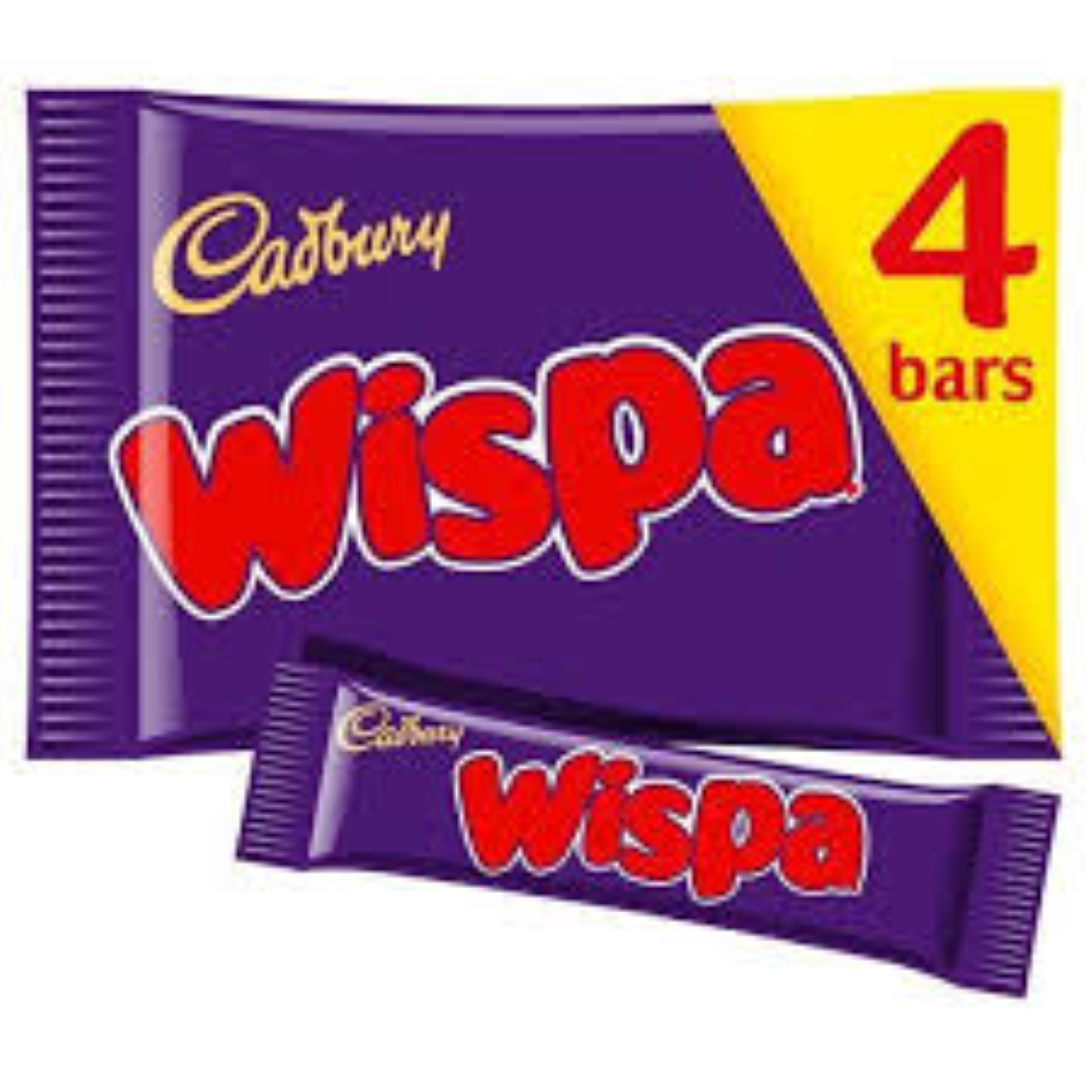 CADBURY WISPA 4BARS 120G